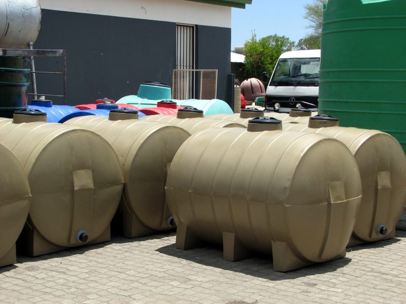 Horizontal tanks moulded from Fenix RotoPowder