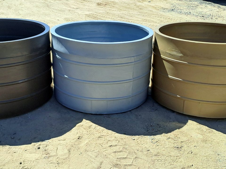 Ice baths moulded from Fenix RotoPowder